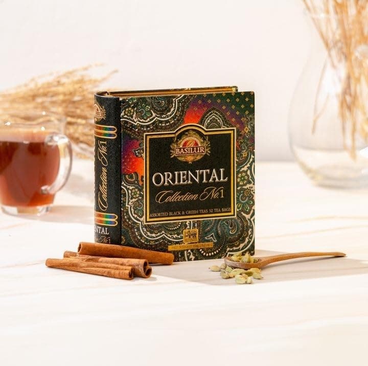 Basilur Assorted Black and Green Tea Collection 60g/2.12oz
