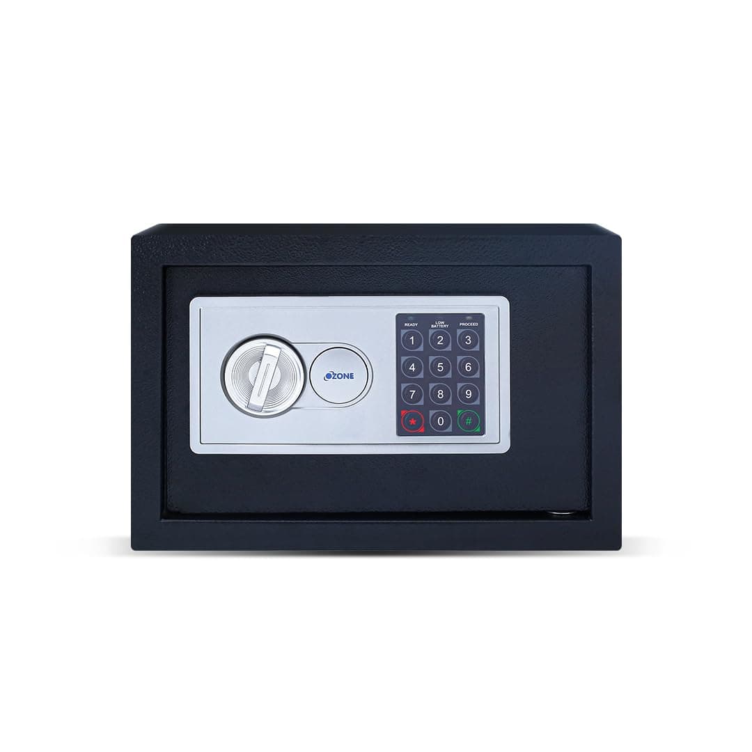 Safety Solutions, Digital Safe, 2 Years Warranty, Electronic Locking System User PIN Code Access (7.9 Litres)