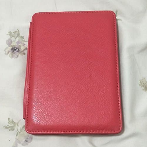 Magnetic Case Cover for Kindle, 6" E Ink Display, Generation - 4th &5th (Red)