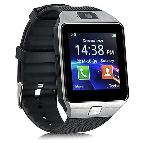 Alisable DZ09 Gear S Bluetooth Smart Watch Wristwatch Sim Insert Anti-Lost Call Reminder Phone Mate -Black