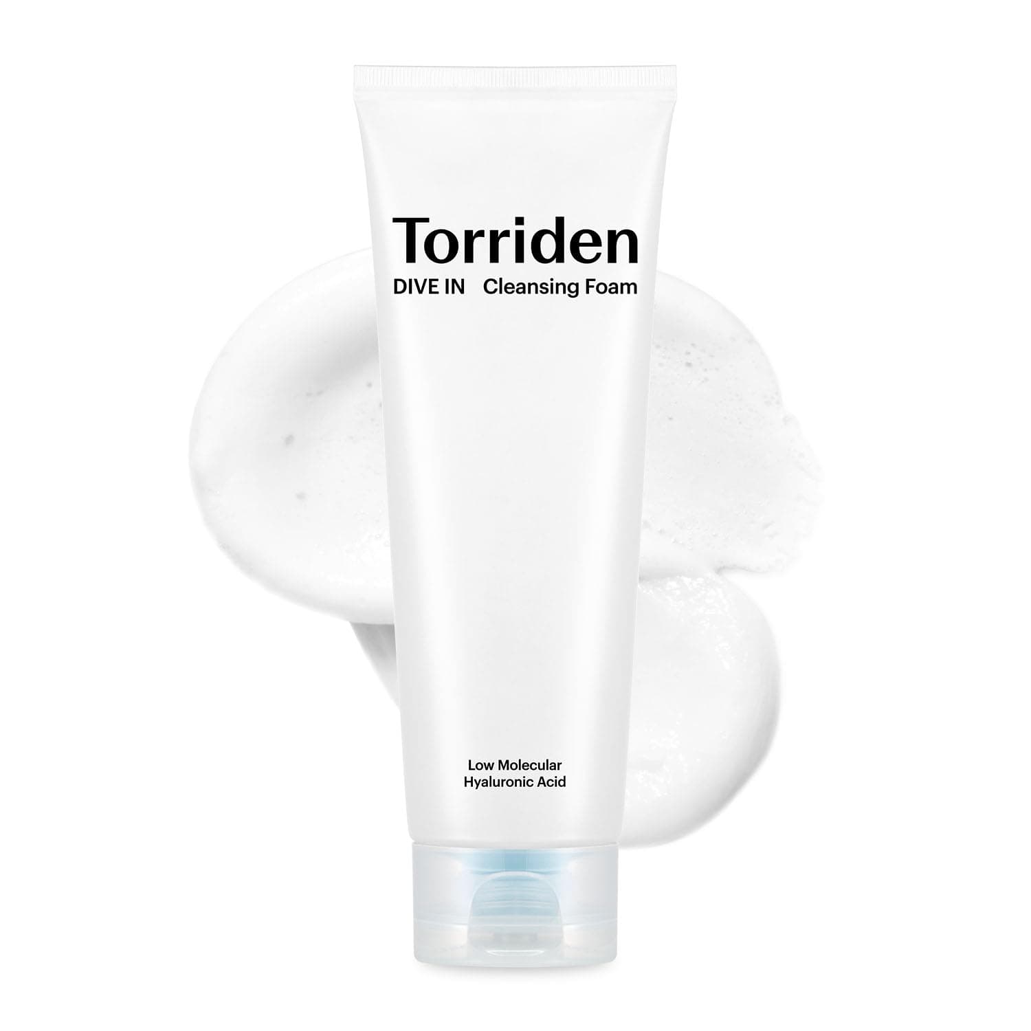 Torriden DIVE IN Cleansing Foam Face Wash 150ml (5.07 fl.oz.) | Hydrating Daily Facial Cleanser for All and Sensitive Skin | Hyaluronic Acid, Panthenol, Allantoin