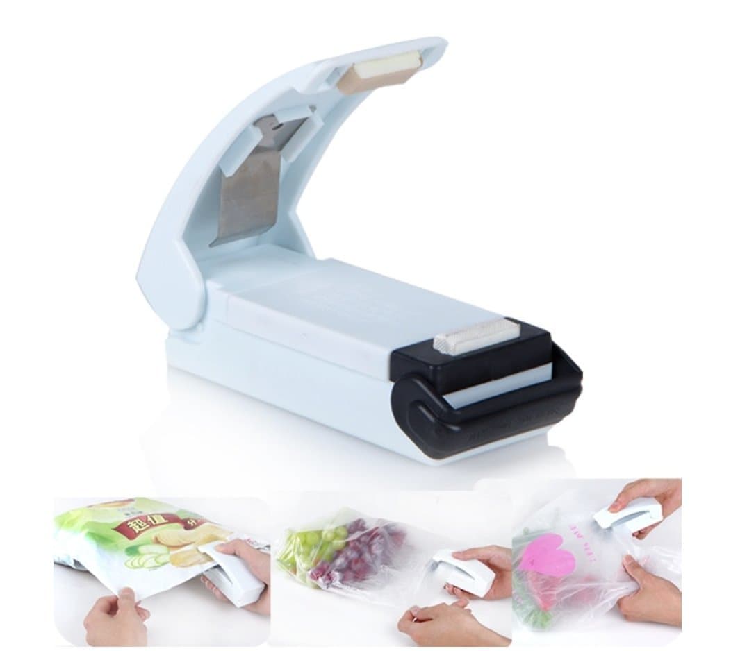 Mini Portable Handheld Sealing Machine Heat Tool Plastic Bag Home Use