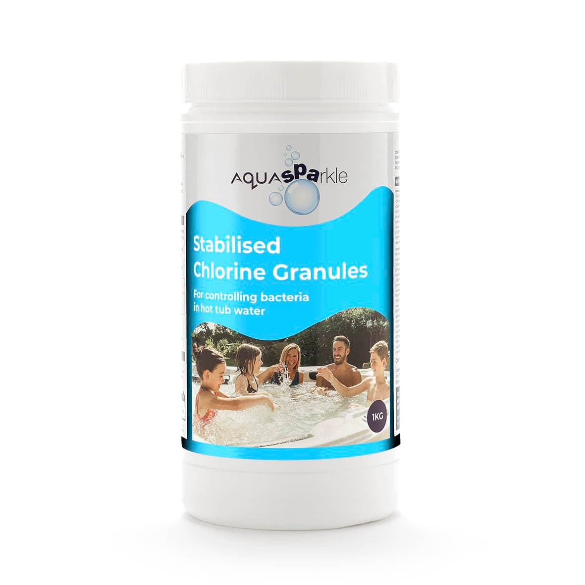 AQUASPARKLE Stabilised Chlorine Granules 1kg