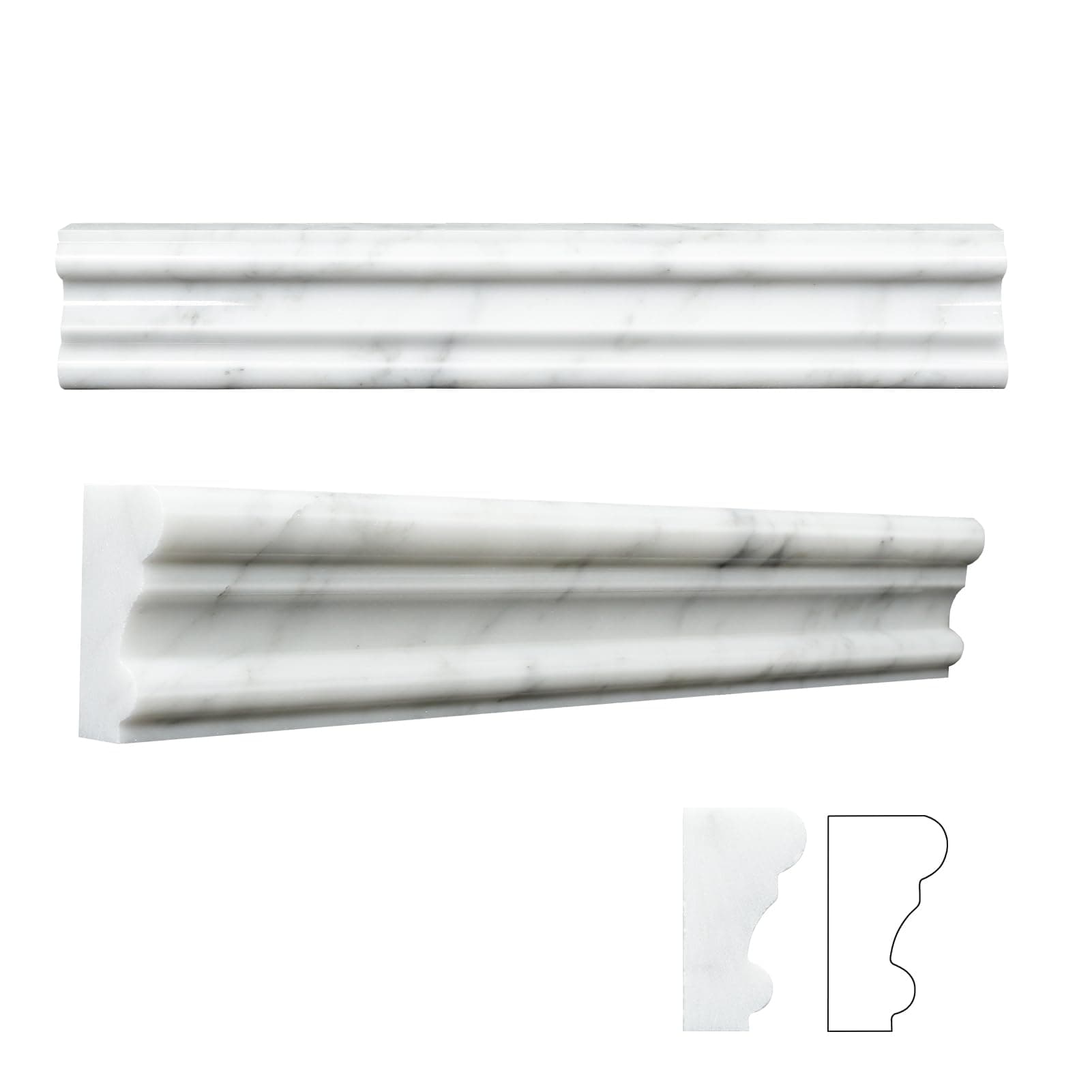 Marble Chair Rail Molding