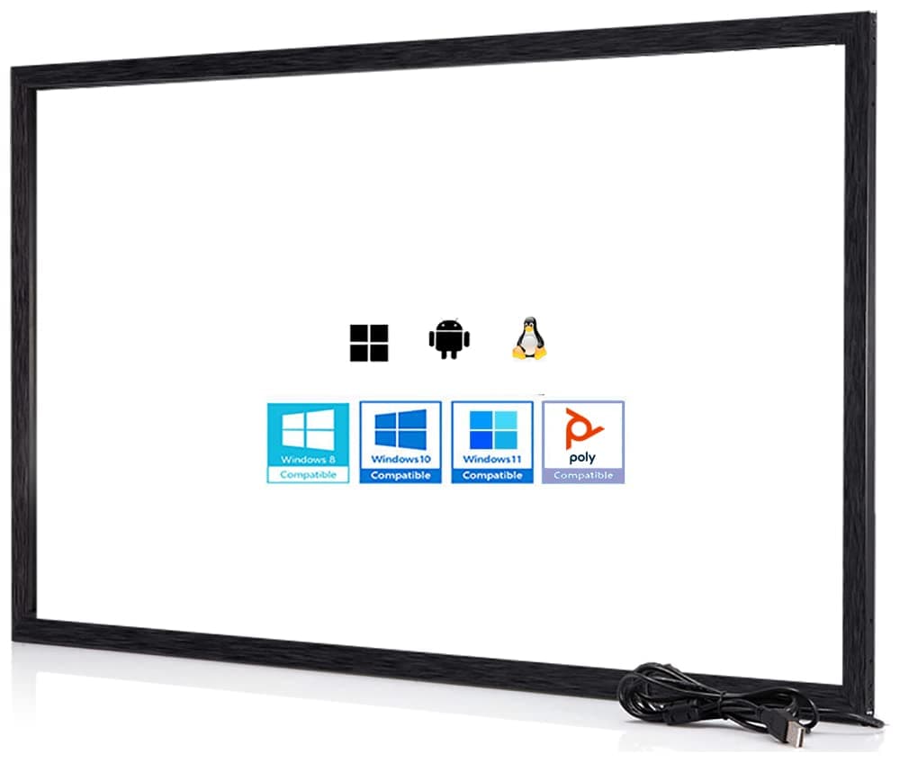 Chengying 70" Multi-Touch 10 Point Infrared Touch Frame - IR Touch Panel - 70" Infrared Touch Overlay - USB Interface - HID Compatible