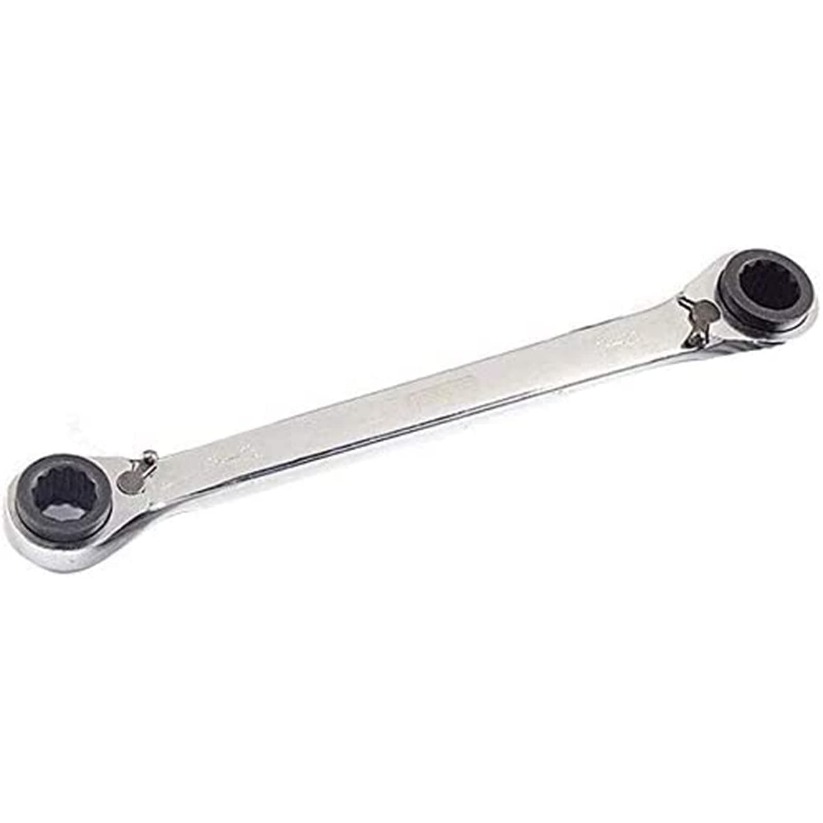 Boxonly 4 in 1 Reversible Ring Ratchet Spanners Multi-Purpose Double Twin Ended Ratchet Wrenches 12x13mm-14x15mm