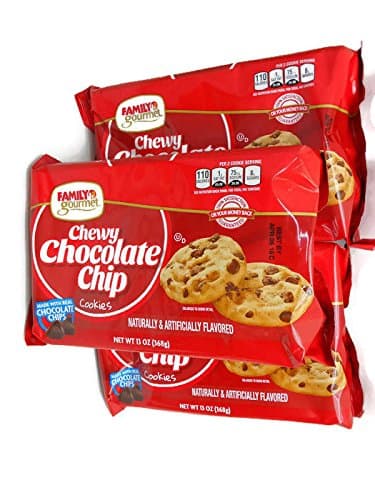 CHEWY CHOCOLATE CHIP COOKIES (3 PACKAGES)