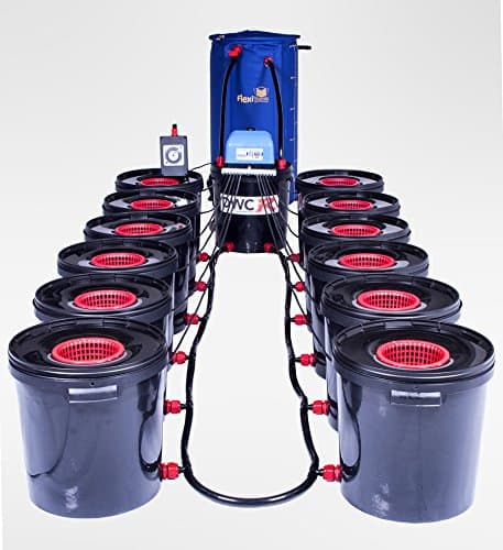 10 Pot DWC R Bubble Pot Hydroponic Deep Water Cutlture System