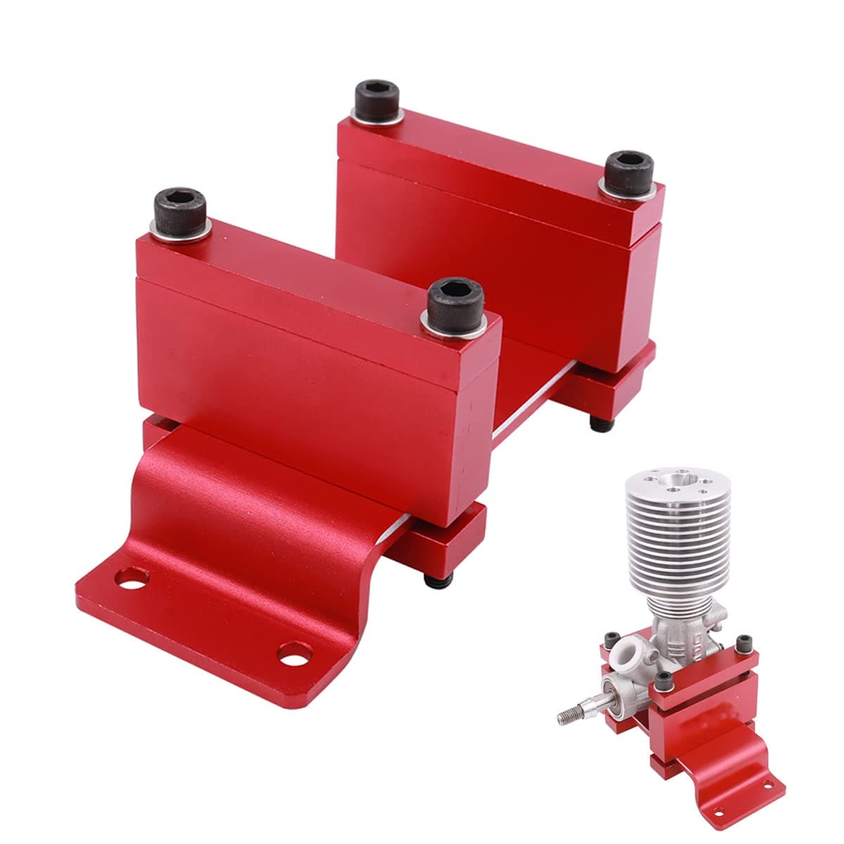 Aero-Model Gasoline Engine Test Bench, CNC RC Aero-Model Engine Test Bench Maintenance Work Stand for Mayatech