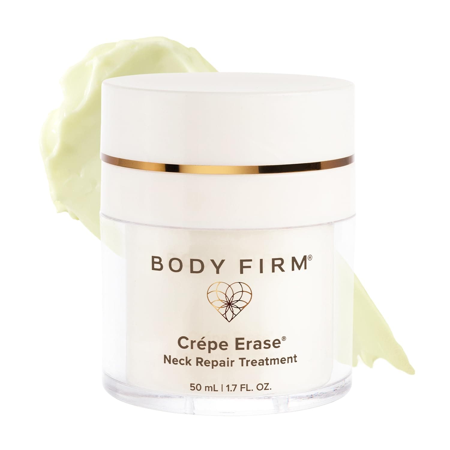 Body Firm Crepe Erase Neck Repair Treatment, Anti Aging Retinol Cream with Peptides, Shea Butter, Vitamin E, Squalane Oil, Wrinkle Cream for Crepey Skin Care and Firming Elasticity, 1.7 FL Oz