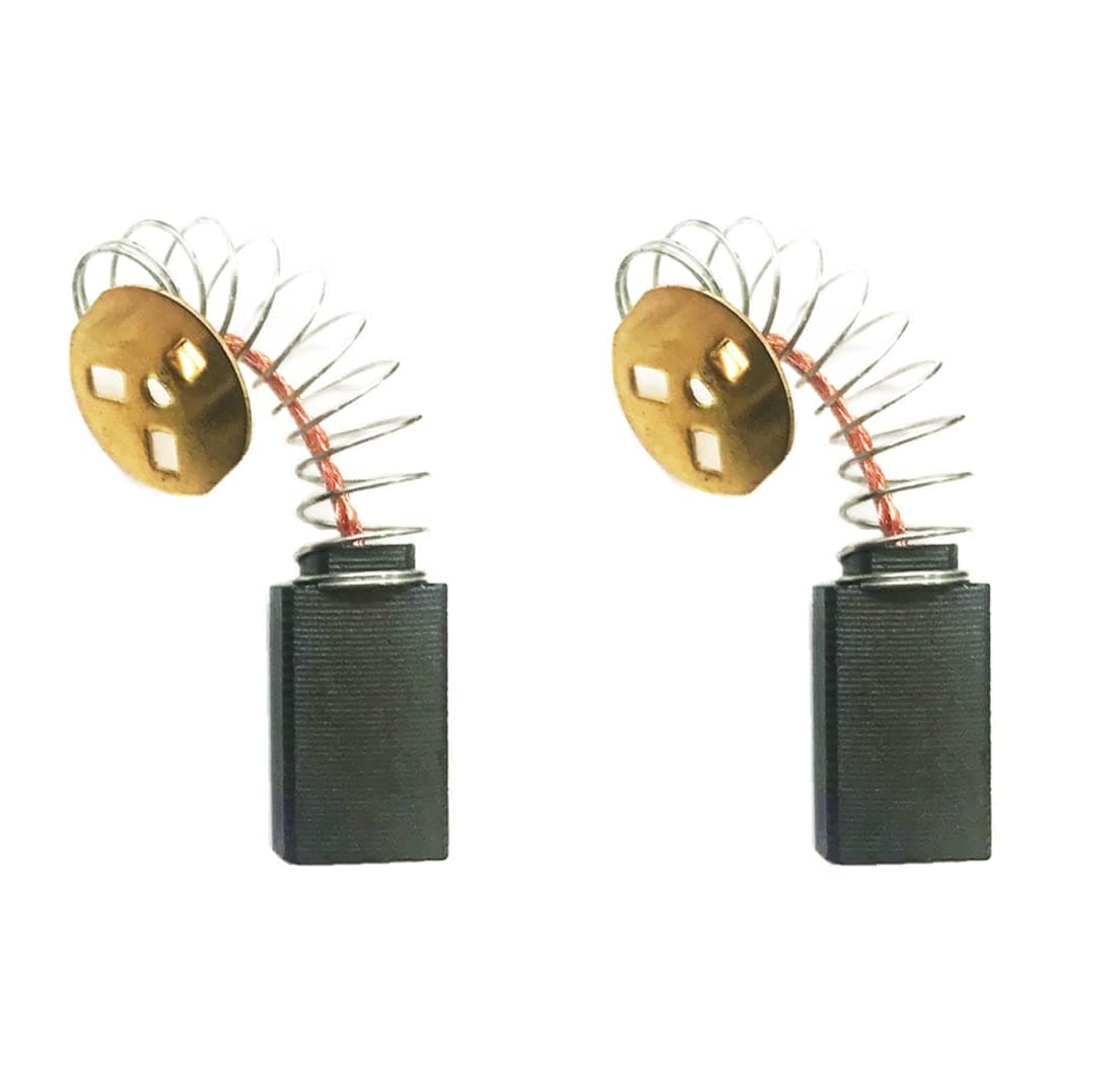 2-Pack Reliable 145323-06 Carbon Brushes Replacement Compatible with Black & Decker 145323-06, 145323-03 & 145323-02- Fits for DW705 DW708 and Others (2 pcs/Pack)