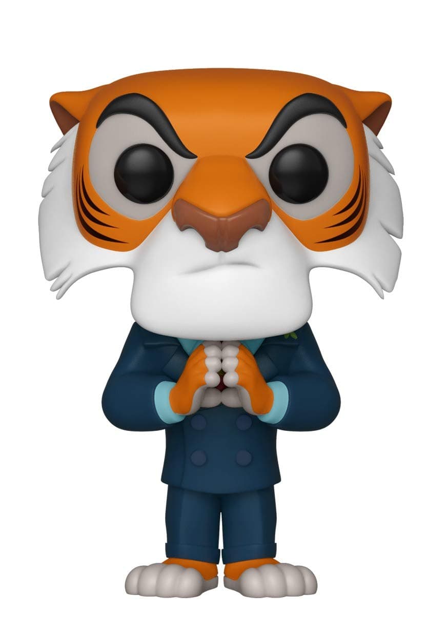 Funko Pop! Disney Tale Spin Shere Khan Plotting with Hands Together Fall Convention Exclusive Figure