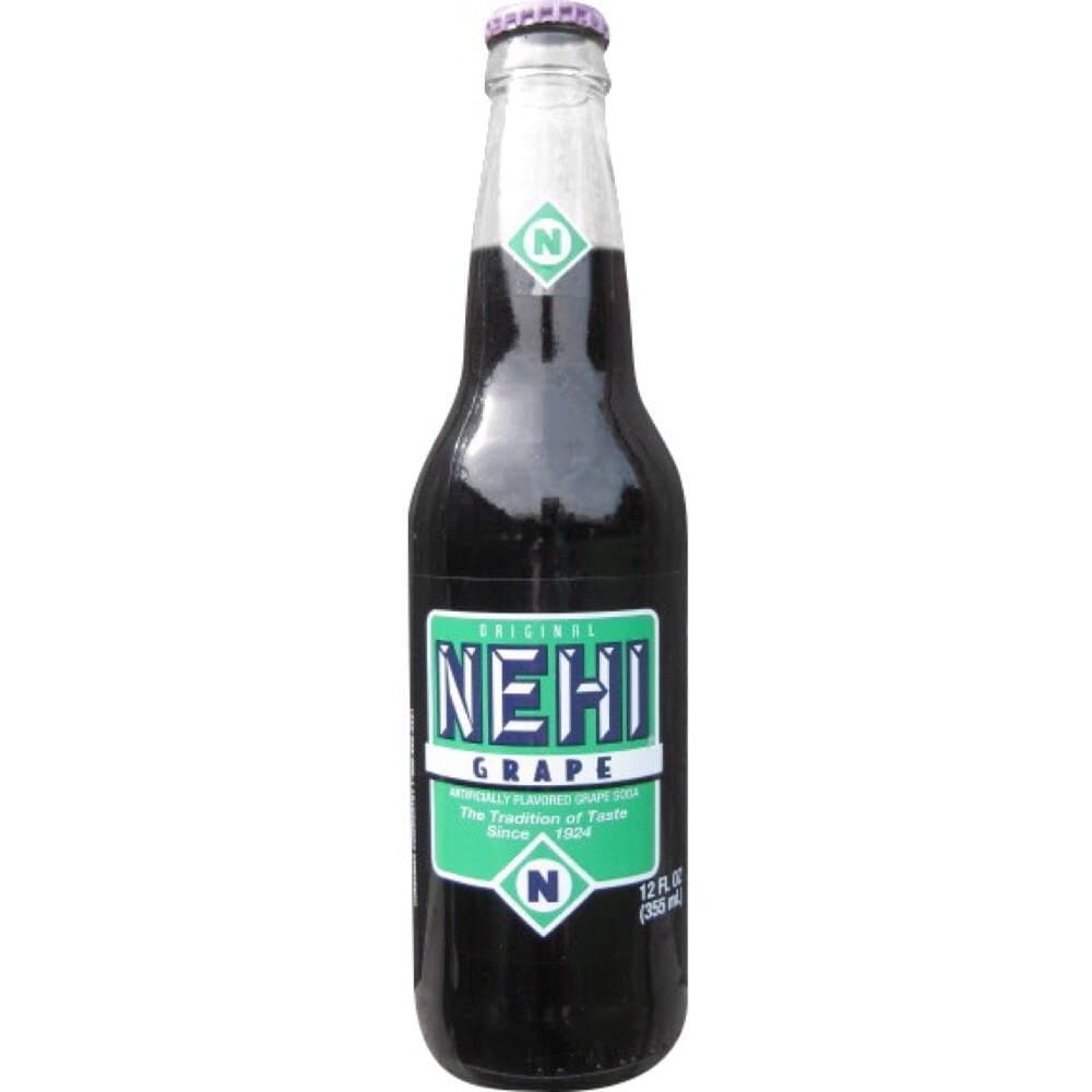 Nehi Grape 12 Oz Glass Bottles (6 Pack)