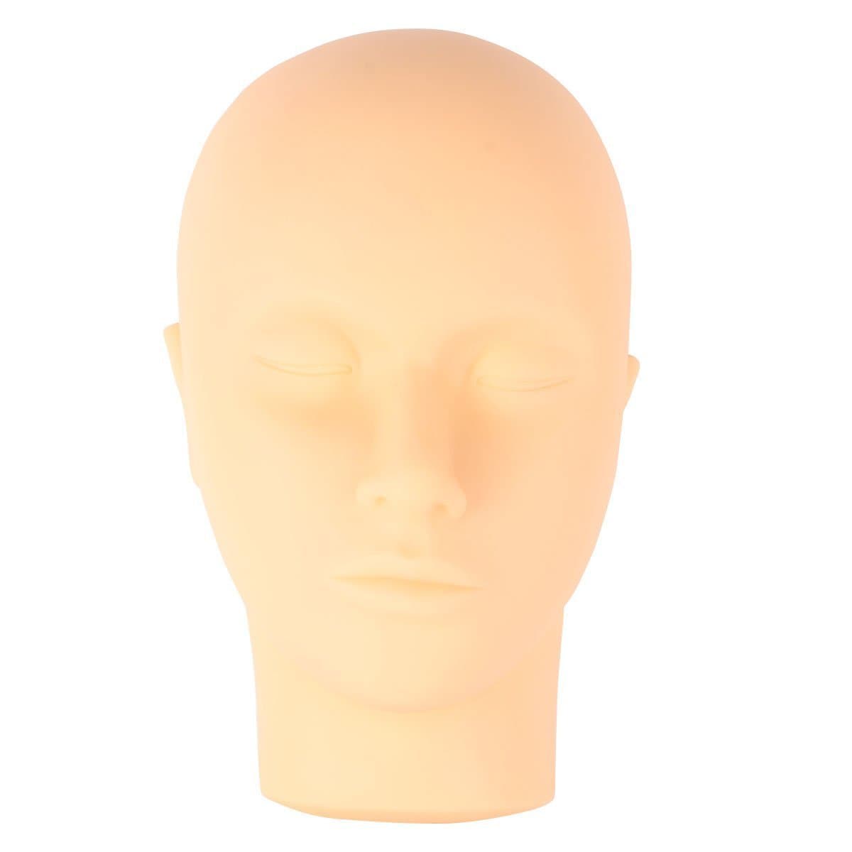 Pro Mannequin Training Head Eyelash Eye Extension Practice Make up Face Painting Soft Gift By Xx Shop (P1)