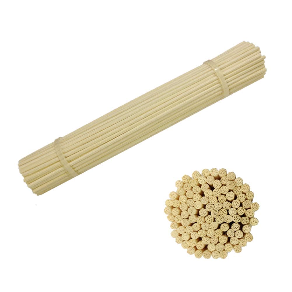 Reed Diffuser Sticks, 8 Inch (20CM) 100 Pieces Natural Aroma Reed Stick Refill