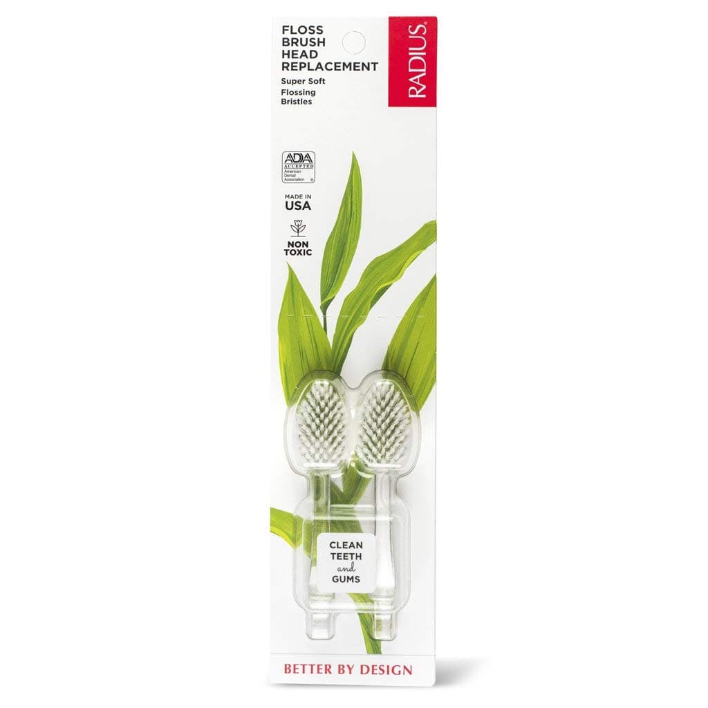 Radius Replacement Heads Soft 2 Pack (Pack of 6)