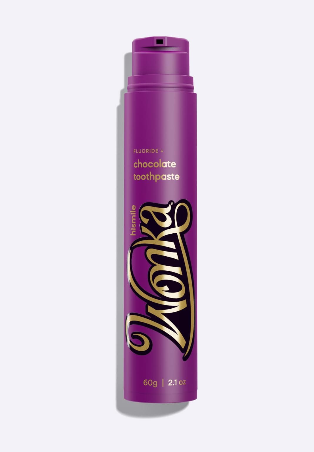Wonka Chocolate Flavoured Toothpaste - Fluoride Toothpaste, Chocolate Flavour, 60g (Pack of 1)
