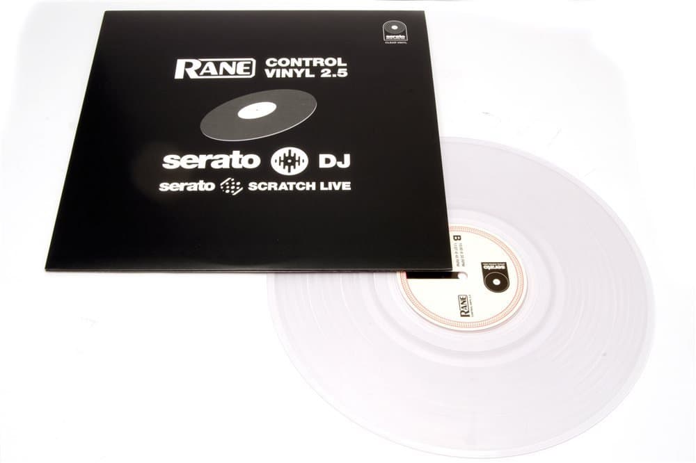 Rane Serato Scratch LIVE - 2.5 Control Vinyl Record Clear