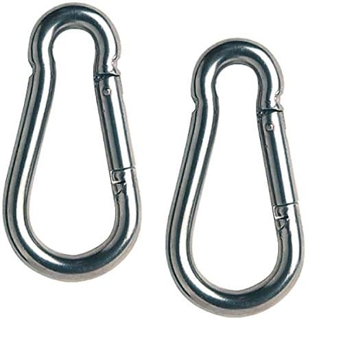 Snap Hook 100 x 10 mm Maximum Load 180 kg (Pack of 2)