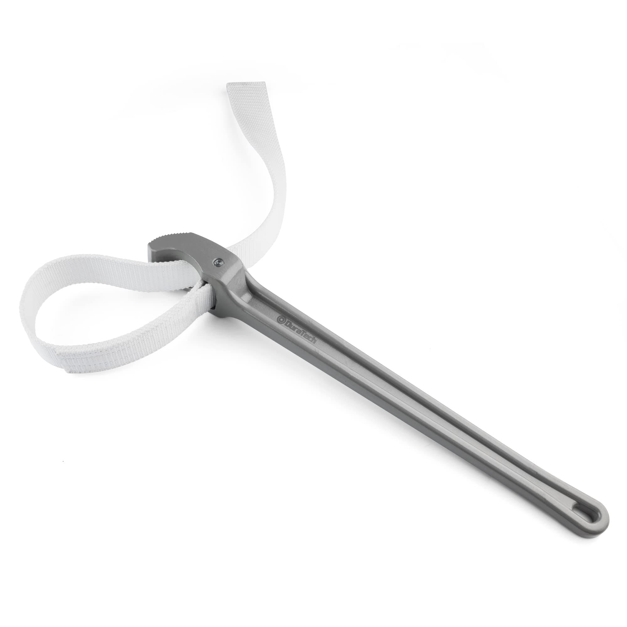 DURATECH Strap Wrench 18" Handle, Adjustable Nylon Strap Pipe Wrenches, Oil Filter Strap Opener Wrench