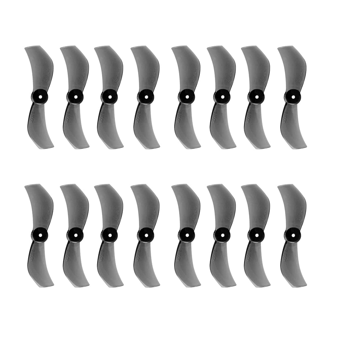 Durable 31mm Props 1210 2-Blade PC Propeller with 1.0mm Shaft Micro Whoop Drone Props for 0802 Brushless Motor (16pcs 8CW 8CCW)