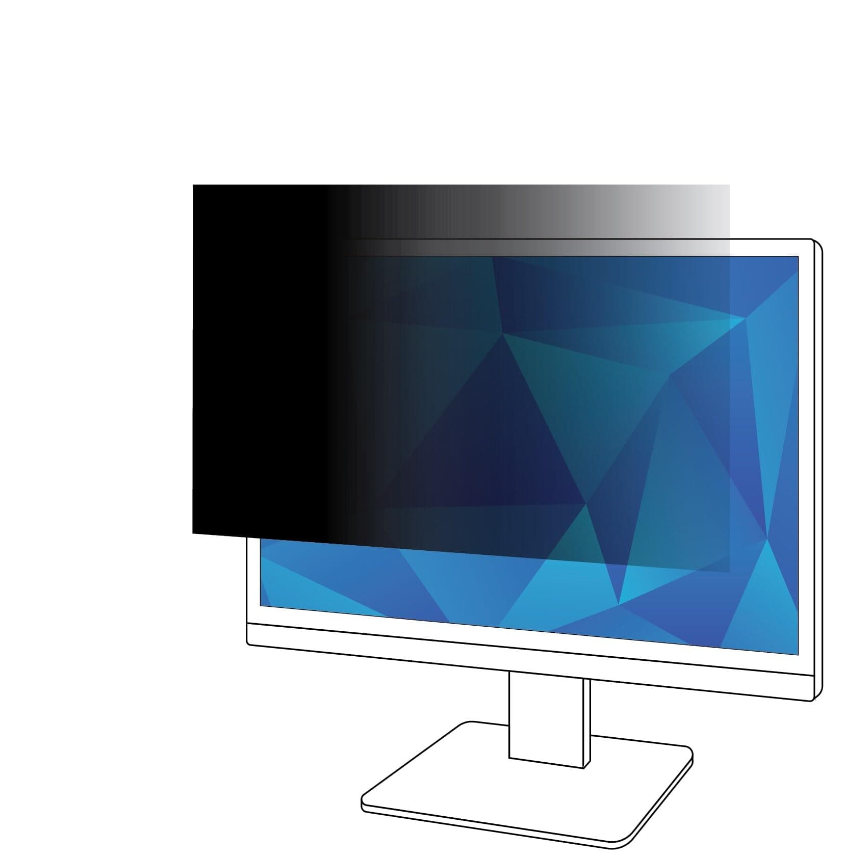 3M Privacy Filter. 27 inch privacy screen. Widescreen desktop LCD Monitor. Anti Glare. Protect your data from visual hacking.
