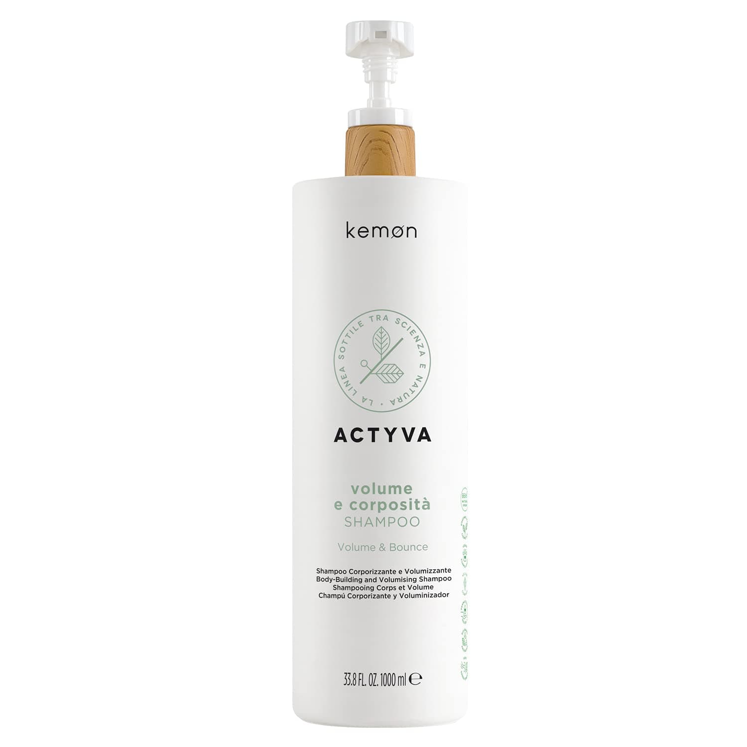 Kemon Actyva Volume and Body Shampoo