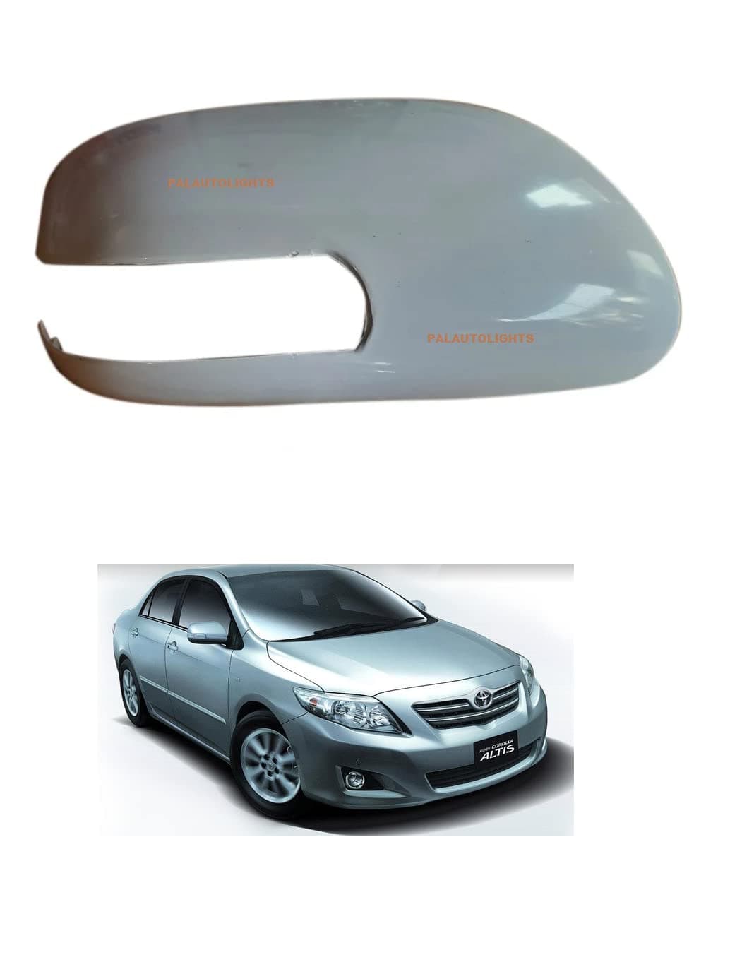 Side mirror Cover/Cap for Corolla Altis (2008-2013) T1 Right/Driver Side