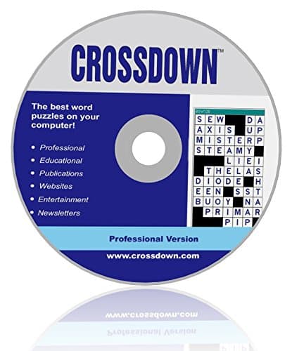 Crossdown Crossword Puzzle Maker Software for Windows