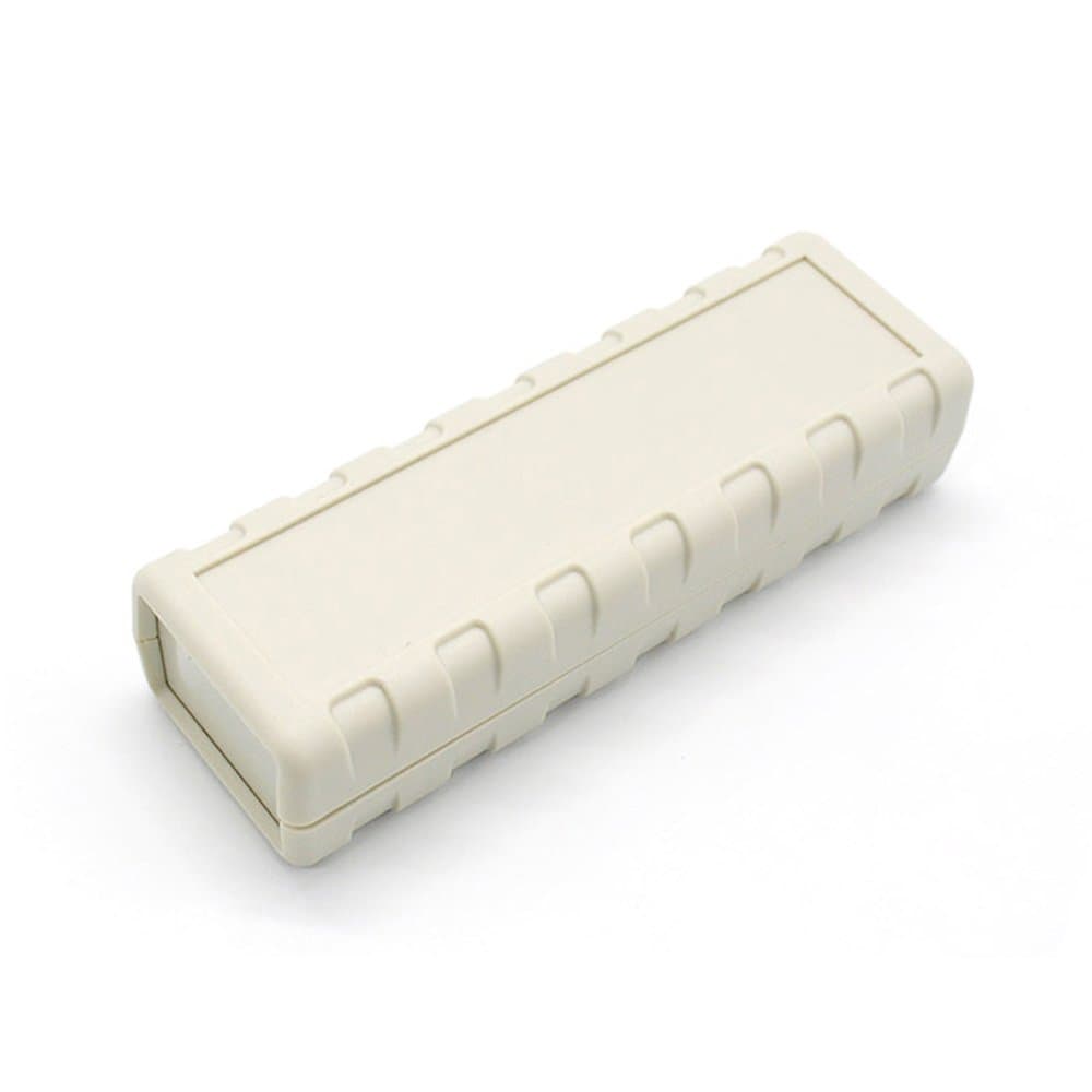 ABS Plastic Enclosure Project Box Electrical Waterproof Junction Case (114X38X25-Beige)