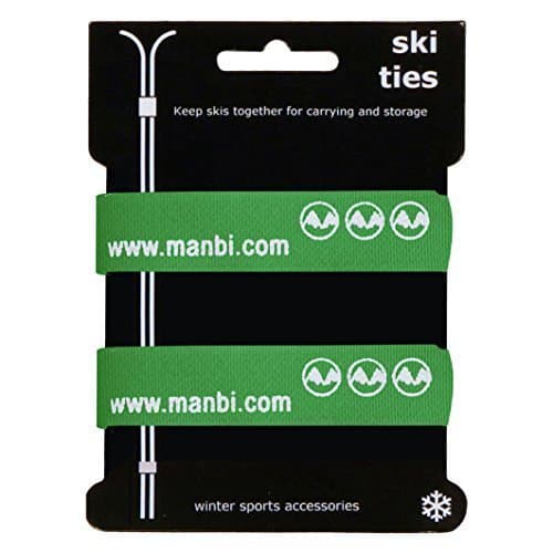 Manbi Pair Of 2cm Hook& Loop Ski Ties Atomic K2 Head Cable Tidy Luggage Strap