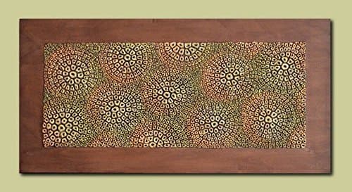 Textured Wall Panel - Wood Wall Decor - Handmade Wall Sculpture - 3D Wall panel