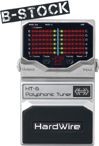 Digitech Hardwire HT-6 Hardwire Polyphonic Tuner Pedal (B-Stock)