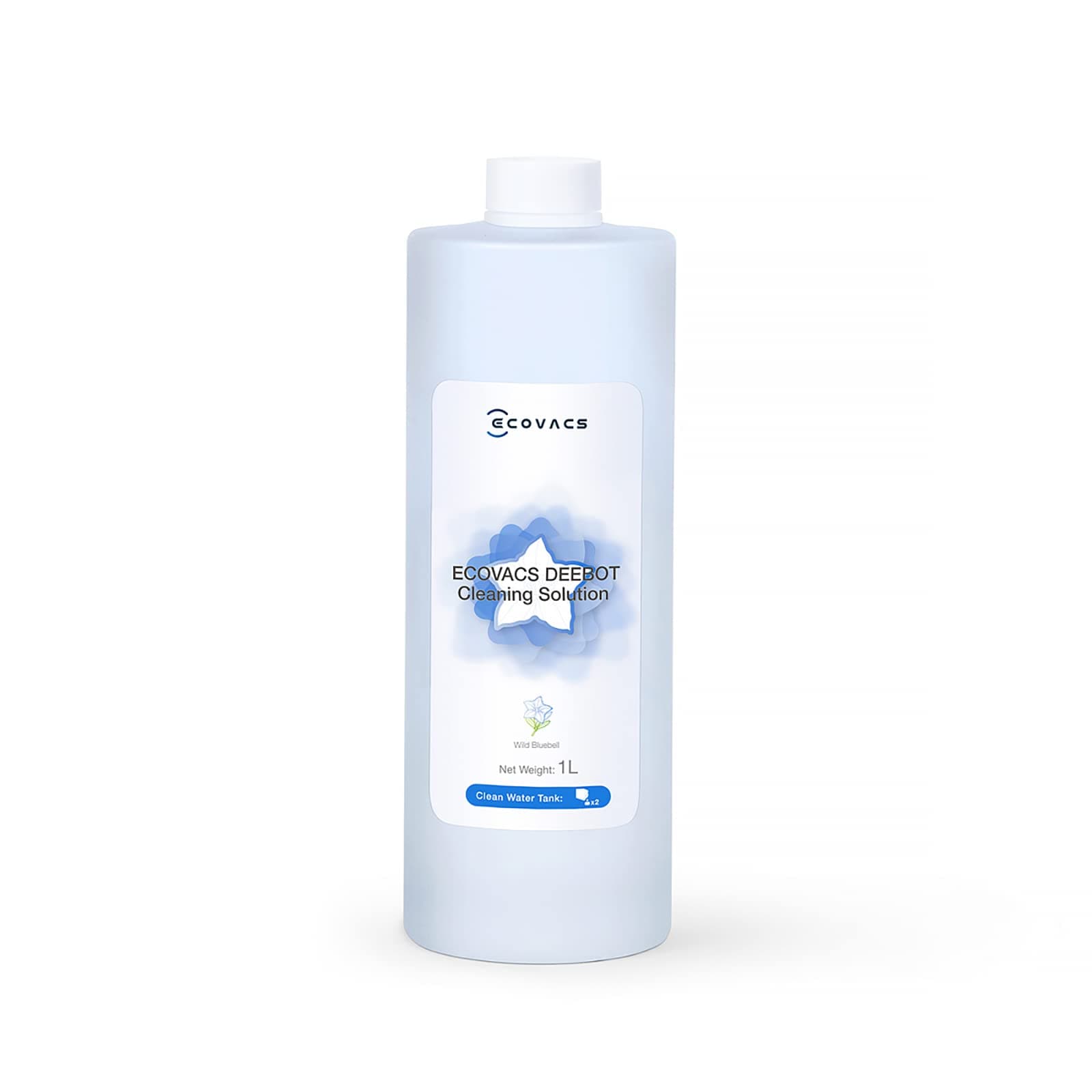 ECOVACS Multi-Surface Floor Cleaning Solution, Compatible with DEEBOT X11 OMNI Cyclone / X9 PRO OMNI / T80 OMNI / T50 PRO OMNI / N30 Series / N20 Series and all other Robot Vacuum Cleaners, 1L