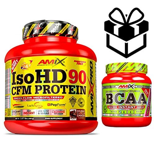 Amix Pro ISO HD 90 CFM PROTEIN 1800 G CHOCO WHITE + BCAA Flash + Mixer