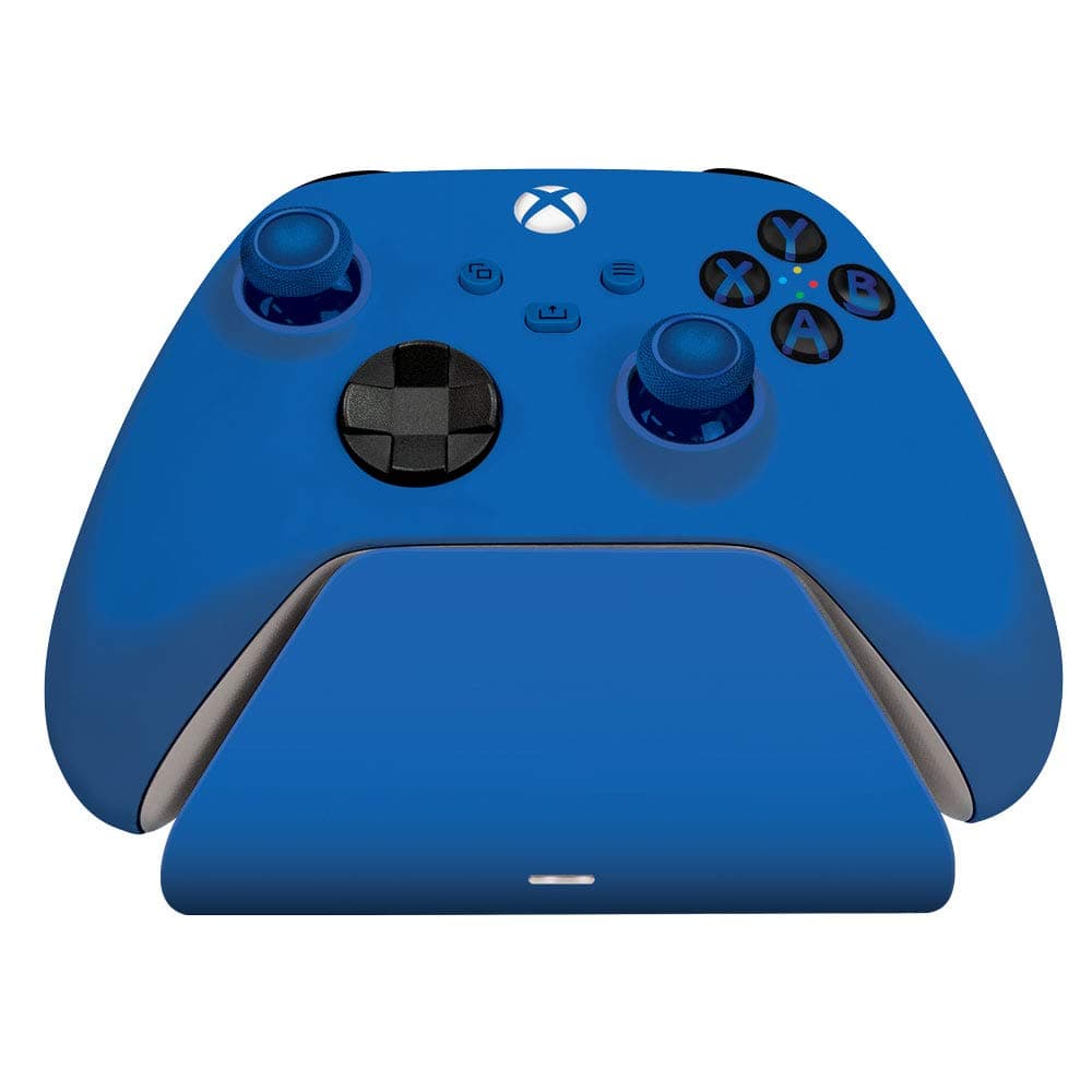 Controller Gear Shock Blue - Universal Xbox Pro Charging Stand with 1100 Mah Rechargeable Battery, Charging Dock, Charging Station for Xbox Series X|S and Xbox One - Xbox Series X