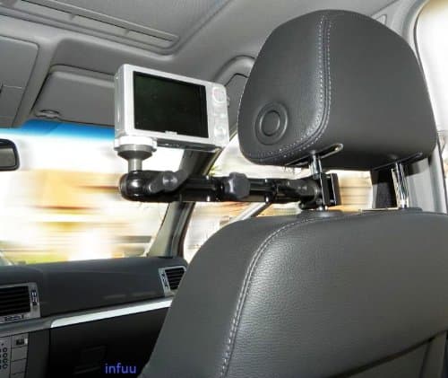 Infuu Holders 040 Vehicle Headrest Camera Camcorder Bracket Holder