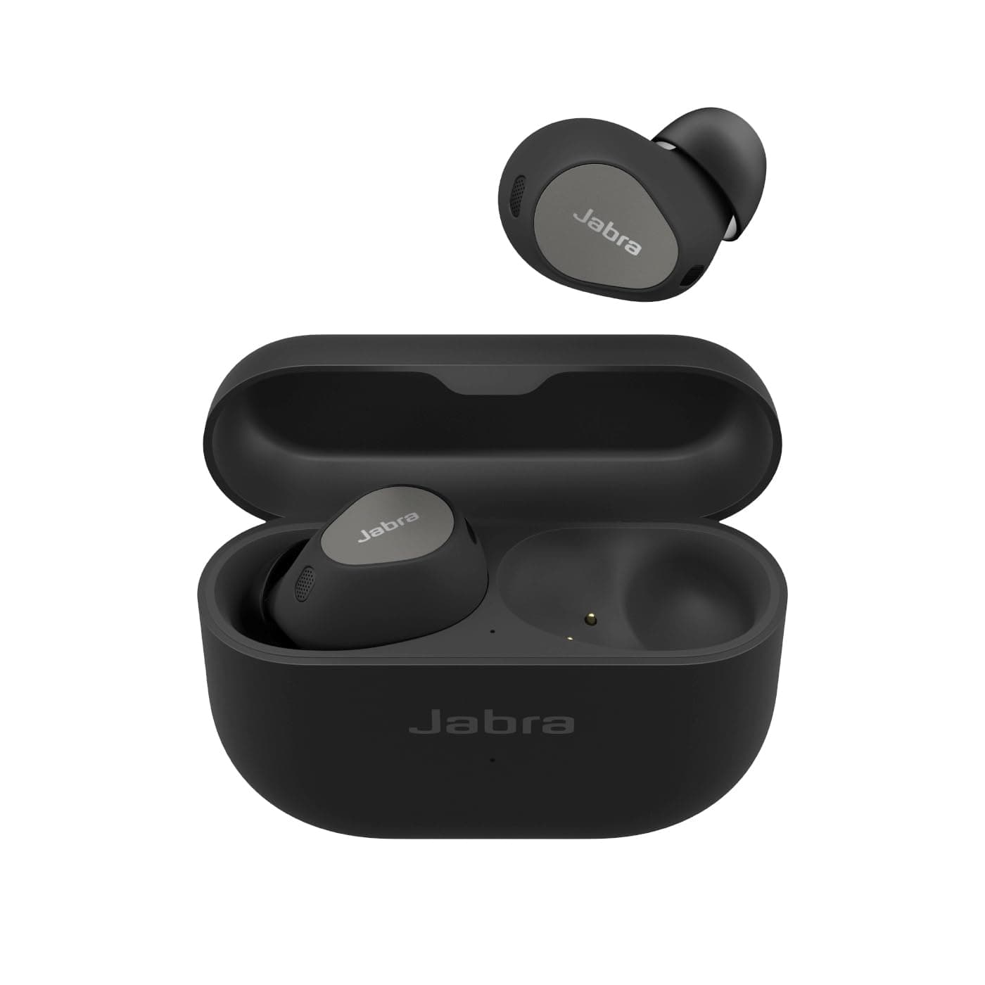 Jabra Elite 10 True Wireless Earbuds – Advanced Active Noise Cancelling Earbuds with Next-Level Dolby Atmos Surround Sound –All-Day Comfort, Multipoint Bluetooth, Wireless Charging – Titanium Black