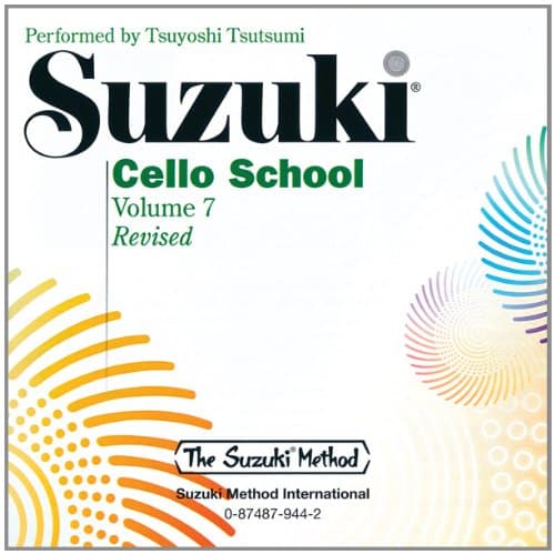Suzuki Cello School 7 CD: Revised