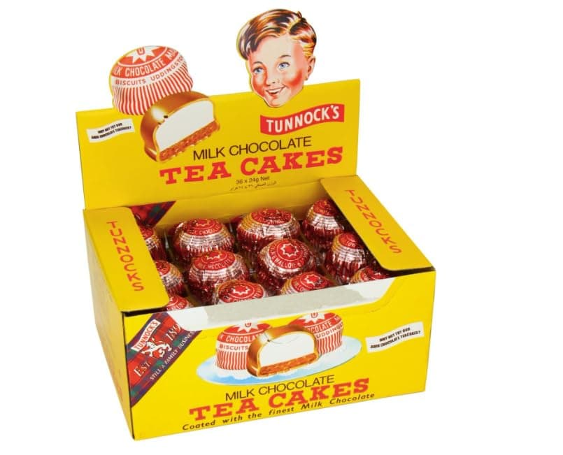 CD Tea Cake Milk Chocolate Biscuits, 36 x 24g Full box, Perfect for the Gift