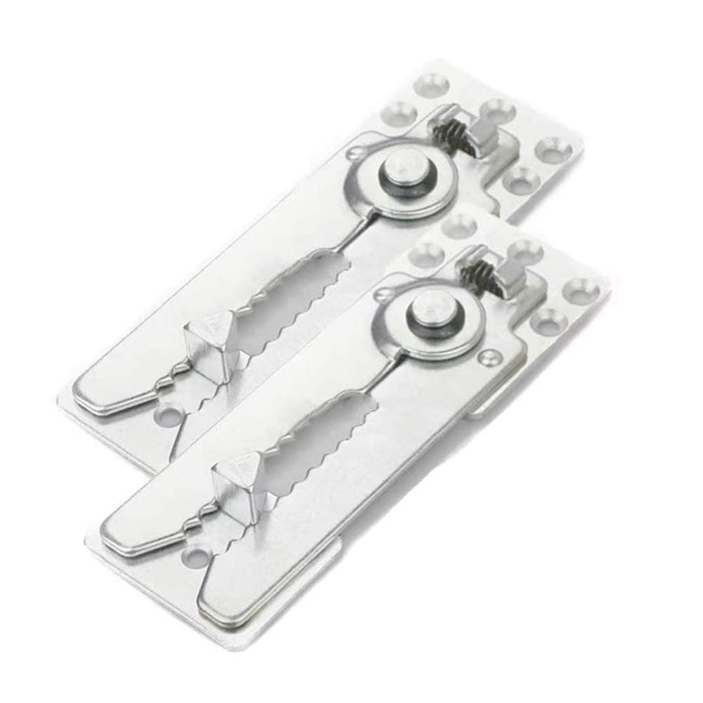 HOWDIA 2 Pack Sectional Couch Connector Screws, Heavy Duty Sofa Connectors for Sectionals, Couch Clamps to Make Sectional Stay, Multi-Card Design Furniture Connectors