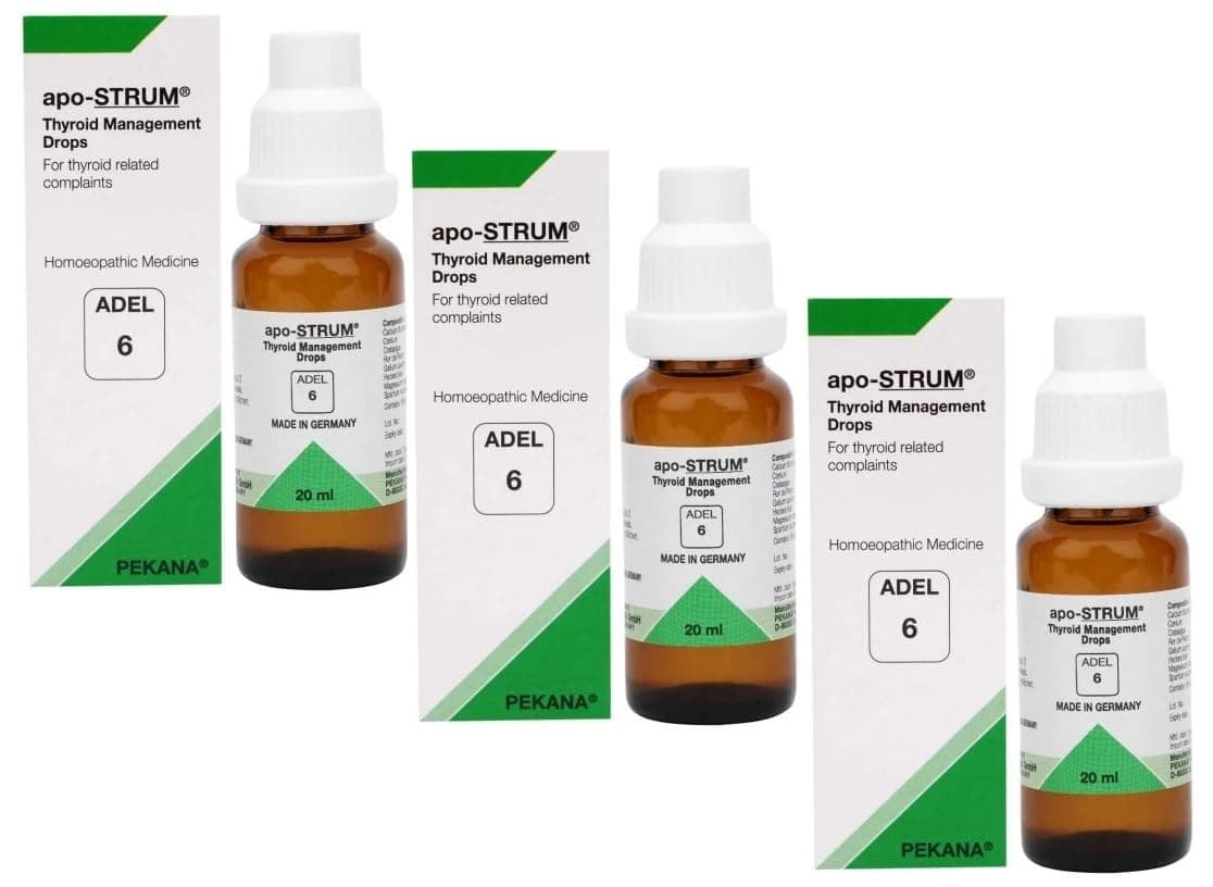 ADEL - 6 Thyroid Management Drops(Pack of 3)