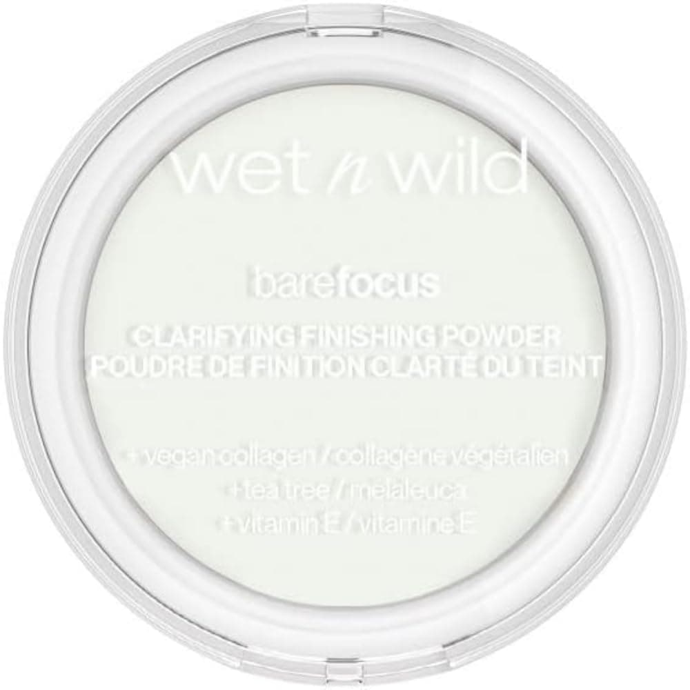 Bare Focus, Makeup Clarifying and Finishing Powder, Translucent and Matte for a Flawless Makeup Base, Long-Lasting, with Hyaluronic Acid and Vitamin E, for All Skin Tones