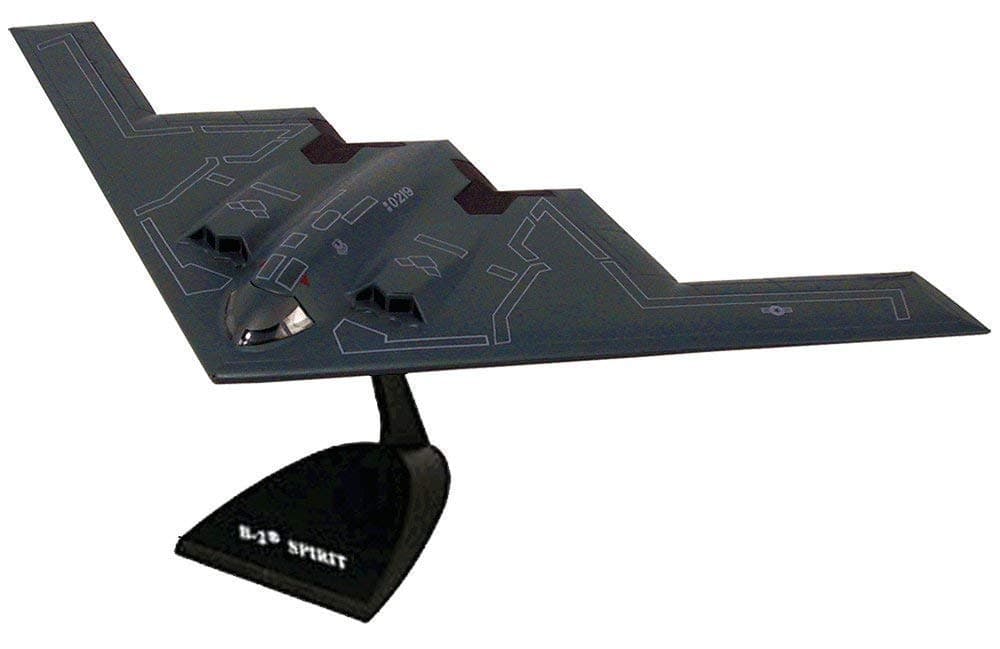 New Ray, modern plane, no scale, B-2 Spirit, plastic model, easy kit