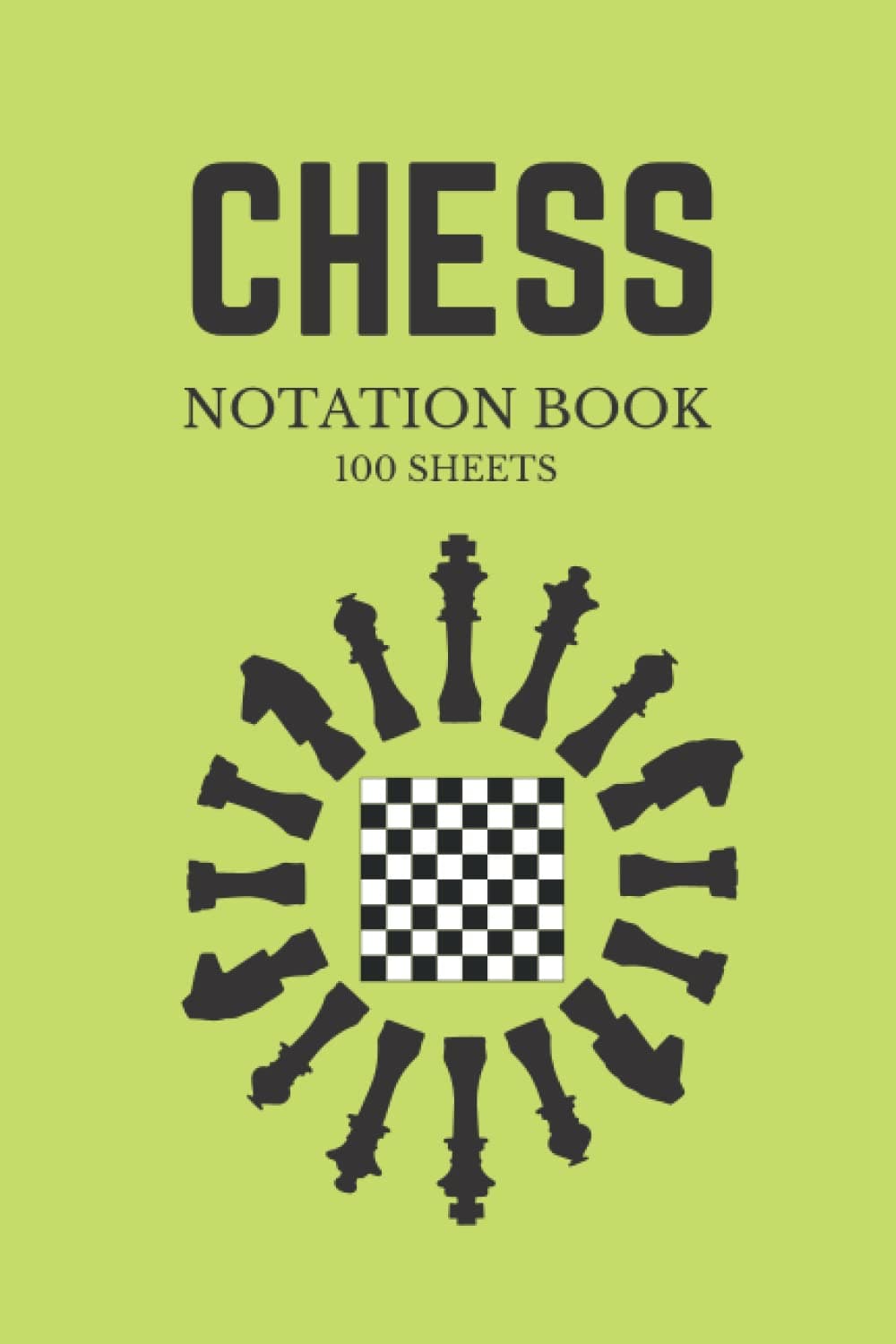 CHESS NOTATION BOOK: chess notation book, notation book , chess book , chess algebraic notation , chess notation cheat sheet , chess score sheet