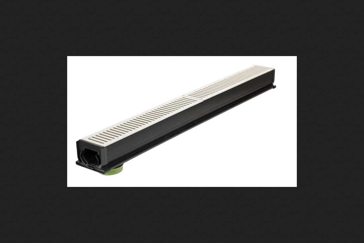 ADS 0584CHYK Channel Grate & Drain Kit