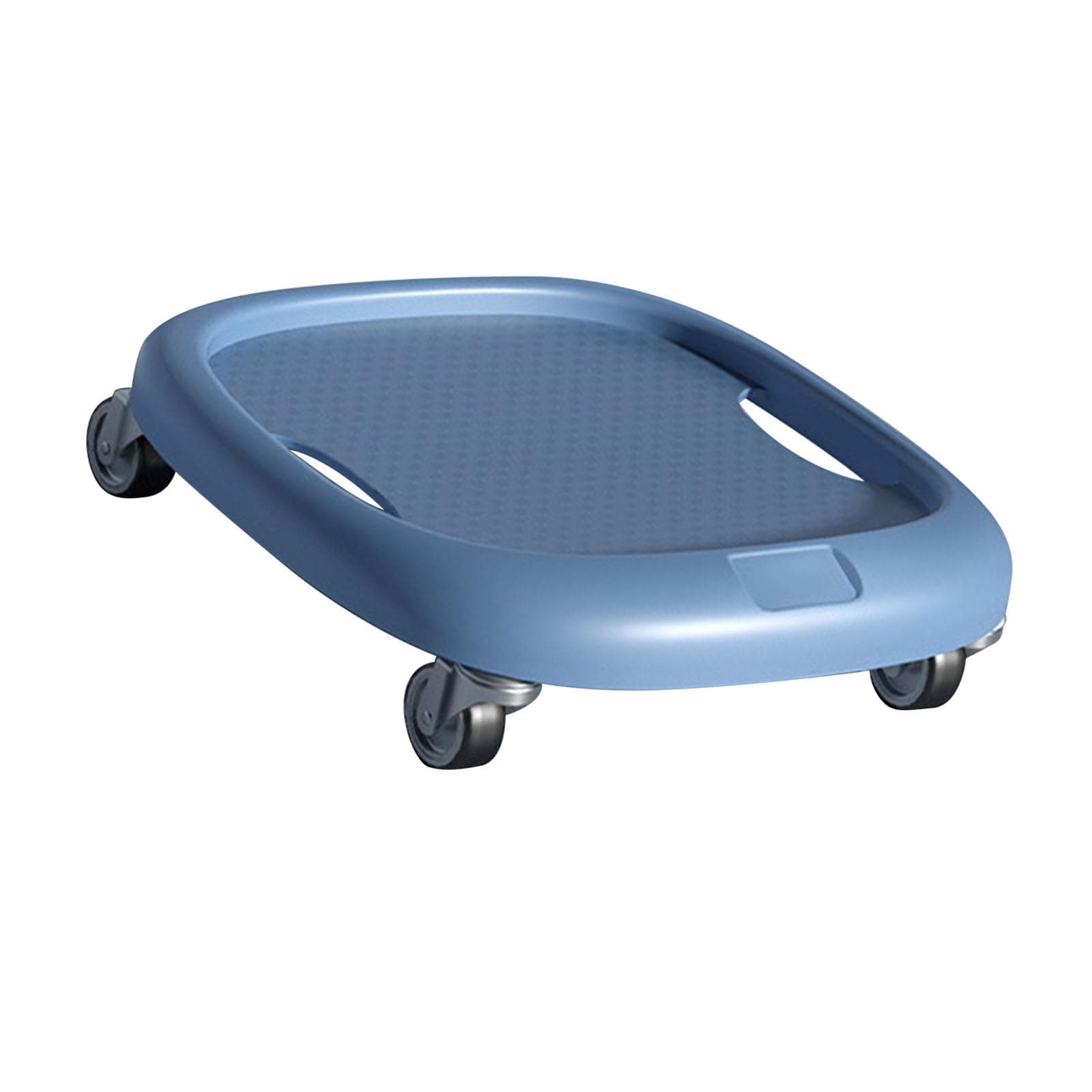 LJCMAbdominal Workout Roller Disc, ABS Portable Abdominal Training Wheel Plate Smoothly Sliding Noise Sturdy for Exercise (Sky Blue)