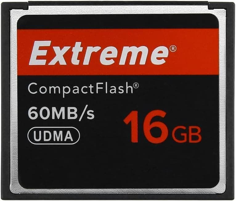 Extreme 16GB Compact Flash Memory Card, Original CF Card for Professional Photographer, Videographer, Enthusiast