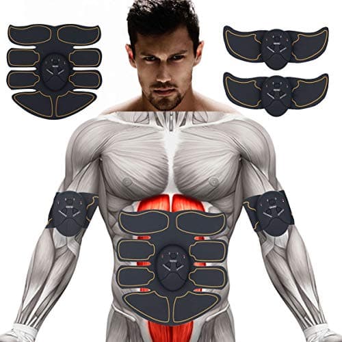 Abs Stimulator Abdominal Trainer Ultimate Abs Stimulator Ab Stimulator for Men Women Work Out Ads Power Abs Training Gear Workout Equipment Portable Stimulator Abs Belt