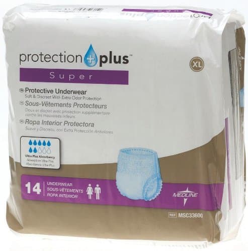 Protection Plus Super Protective Underwear - X-Large - 56 Total